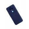 Mey İthalat®  Tecno Camon 16 Kılıf Nano içi Kadife Silikon - Lacivert