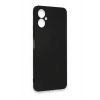 Mey İthalat®  Tecno Camon 19 Neo Kılıf First Silikon - Siyah
