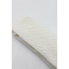 Mey İthalat®   Tekli Zikzak Kabartma Penye Külotlu Çorap BS50108 Ekru