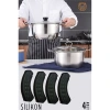 Mey İthalat® Tencere Tutucu Silikon 4 ADET 720172