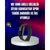 Mey İthalat® TPU ve Silikon Kordonlu Akıllı Bileklik – 20 Gün Bekleme Süresi