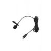 Mey İthalat®  Type-C 2 Metre Double Mikrofon - Siyah