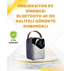 Mey İthalat® Ultra HD Çözünürlüklü Taşınabilir Projektör – 1920x1080 Piksel Görüntü Kalitesi