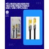 Mey İthalat® USB-C ve Lightning Uyumlu 4ü 1 Arada Kablo – 65W Hızlı Şarj, Örgülü Dayanıklı Yapı