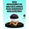 Mey İthalat® USB ile çalışan projektörlü aromaterapi nemlendirici masaüstü kullanım için uygun