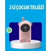 Mey İthalat® USB Şarjlı Çocuk Telsizi – Renkli Ekran, VOX Modu, Kompakt Tasarım