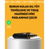 Mey İthalat® USB Şarjlı Sessiz Burun ve Kulak Kılı Temizleme Cihazı
