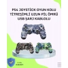 Mey İthalat® Uzun Pil Ömürlü Oyun Kolu – USB ile Hızlı Şarj Desteği