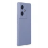 Mey İthalat®  Vivo V29 Lite Kılıf Nano içi Kadife Silikon - Lila
