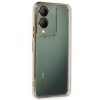 Mey İthalat®  Vivo Y17S Kılıf  Lensli Silikon - Gold