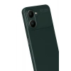 Mey İthalat®  Vivo Y18 Kılıf Auto Focus Karbon Kapak - Koyu Yeşil