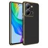 Mey İthalat®  Vivo Y36 Kılıf Volet Silikon - Siyah