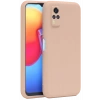 Mey İthalat®  Vivo Y53S Kılıf Nano içi Kadife Silikon - Pudra