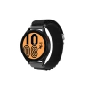 Mey İthalat®  Watch 20mm KR410 Kumaş Kordon - Siyah