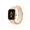 Mey İthalat®  Watch 22mm Hasırlı Cırtcırtlı Kordon - Krem