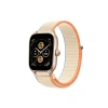 Mey İthalat®  Watch 22mm Hasırlı Cırtcırtlı Kordon - Krem