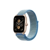 Mey İthalat®  Watch 22mm Hasırlı Cırtcırtlı Kordon - Turkuaz