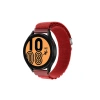 Mey İthalat®  Watch 22mm KR410 Kumaş Kordon - Kırmızı
