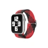 Mey İthalat®  Watch 22mm Star Kordon - Kırmızı-Siyah