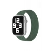 Mey İthalat®   Watch 38mm Ayarlı Solo Silikon Kordon - Haki Yeşil