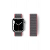 Mey İthalat®   Watch 38mm Hasırlı Cırtcırtlı Kordon - Pembe