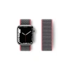 Mey İthalat®   Watch 38mm Hasırlı Cırtcırtlı Kordon - Pembe