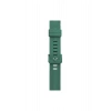 Mey İthalat®   Watch 38mm KR408 Çizgili Silikon Kordon - Yeşil