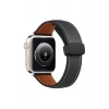 Mey İthalat®   Watch 38mm KR414 Daks Deri Kordon - Siyah