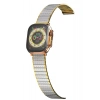 Mey İthalat®   Watch 38mm Made Metal Kordon - Gümüş-Gold