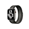 Mey İthalat®   Watch 38mm Metal Mıknatıslı Kordon - Siyah-Beyaz