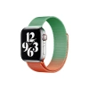 Mey İthalat®   Watch 38mm Metal Mıknatıslı Kordon - Turuncu-Yeşil