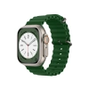 Mey İthalat®   Watch 38mm Ocean Kordon - Koyu Yeşil