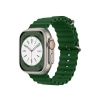 Mey İthalat®   Watch 38mm Ocean Kordon - Koyu Yeşil