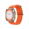 Mey İthalat®   Watch 38mm Ocean Kordon - Turuncu