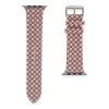 Mey İthalat®   Watch 42mm Karo Motif Kordon - Pembe
