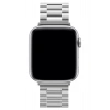 Mey İthalat®   Watch 42mm Metal Baklalı Kordon - Gümüş