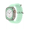 Mey İthalat®   Watch 42mm Ocean Kordon - Açık Yeşil