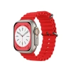 Mey İthalat®   Watch 42mm Ocean Kordon - Kırmızı