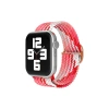 Mey İthalat®   Watch 42mm Star Kordon - Pembe-Kırmızı