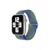 Mey İthalat®   Watch 42mm Star Kordon - Yeşil-Lacivert