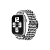 Mey İthalat®   Watch 42mm Star Kordon - Zigzag Siyah-Beyaz
