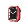Mey İthalat®   Watch 42mm Taşlı Kasa - Kırmızı