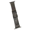 Mey İthalat®   Watch 45mm Buff Deri Kordon - Siyah