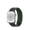 Mey İthalat®   Watch 45mm Carbon Steel Kordon - Koyu Yeşil