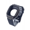 Mey İthalat®   Watch 45mm KR402 Metal Kasa Silikon Kordon - Siyah