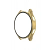 Mey İthalat®  Watch 5 Pro 45mm Wall Camlı Kasa Ekran Koruyucu - Gold