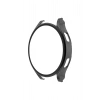 Mey İthalat®  Watch 5 Pro 45mm Wall Camlı Kasa Ekran Koruyucu - Siyah