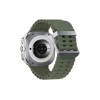 Mey İthalat®  Watch 7 Ultra KR417 Rug Silikon Kordon - Koyu Yeşil