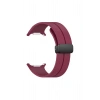 Mey İthalat®  Watch 7 Ultra KR418 Tender Silikon Kordon - Bordo