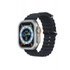 Mey İthalat®   Watch Ultra 49mm Alüminyum Kasa Cam Ekran Koruyucu - Mavi